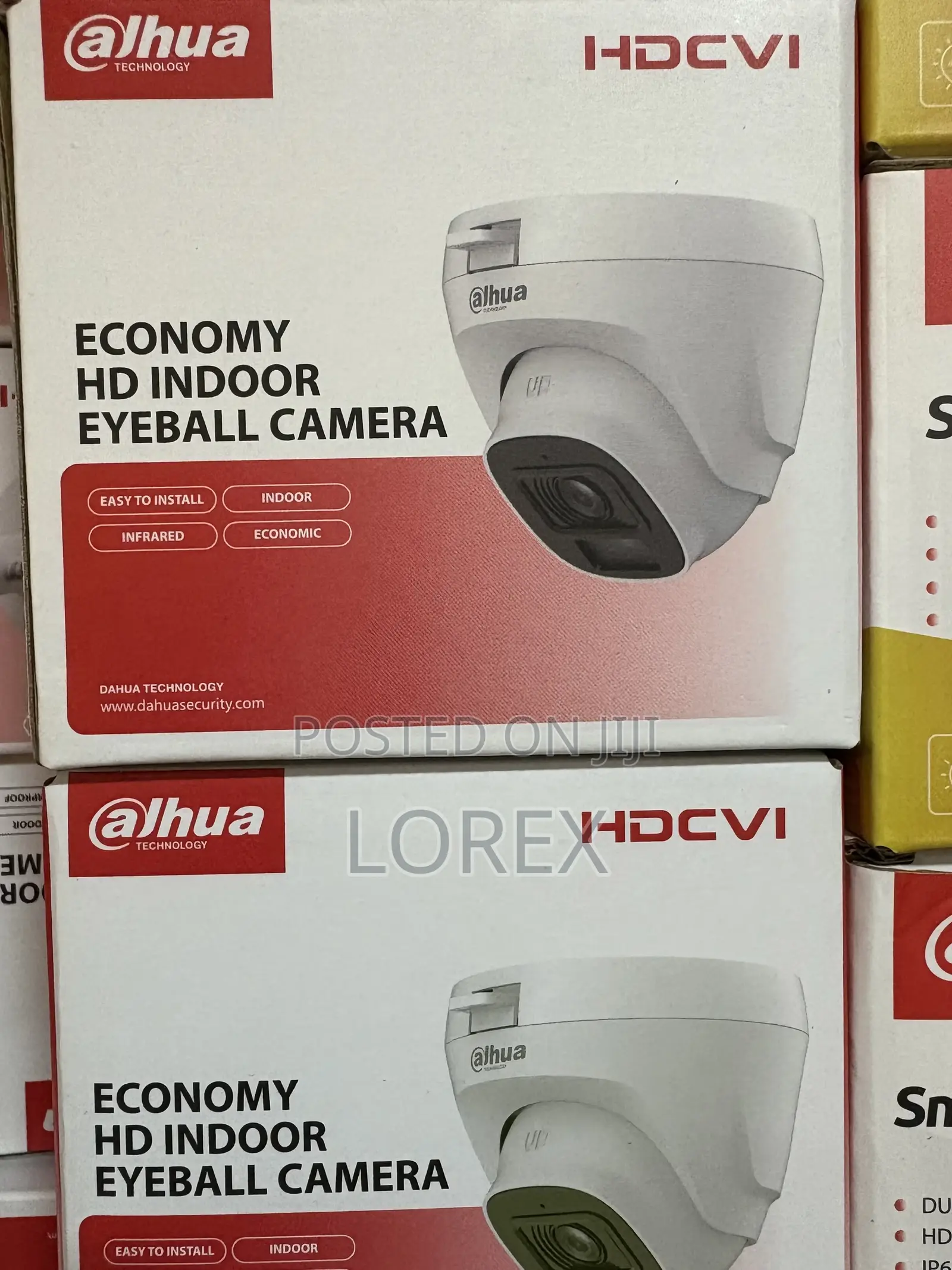 Dahua 2mp Ir Hdcvi Fixed-Focal Eyeball Camera Dh-Hac-T5e20p