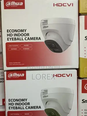 Dahua 2mp Ir Hdcvi Fixed-Focal Eyeball Camera Dh-Hac-T5e20p