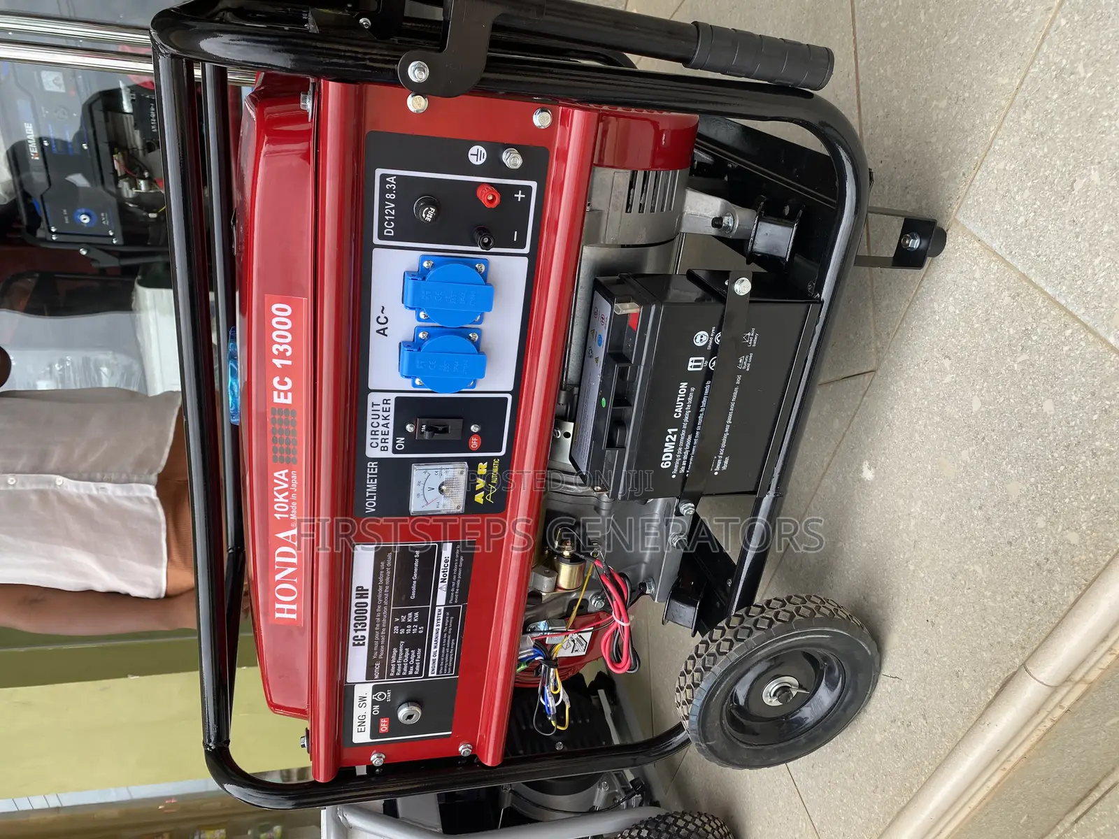 Ex13000p Honda 10kva Generator Keystart 10kva Generator
