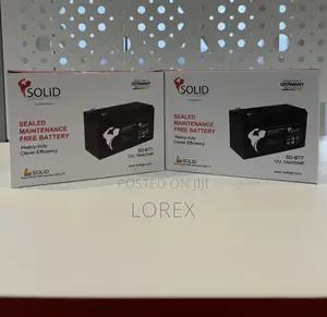 Solid Sealed 12v 7ah Led Acid Ups Battery