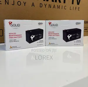Solid Sealed 12v 9ah Ups Battery Led Acid