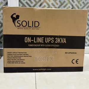 Solid 3kva ( 3000va)Wave Line Interactive Ups+Avr Online
