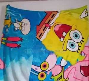 Blanket for Children With Cartoon Characters