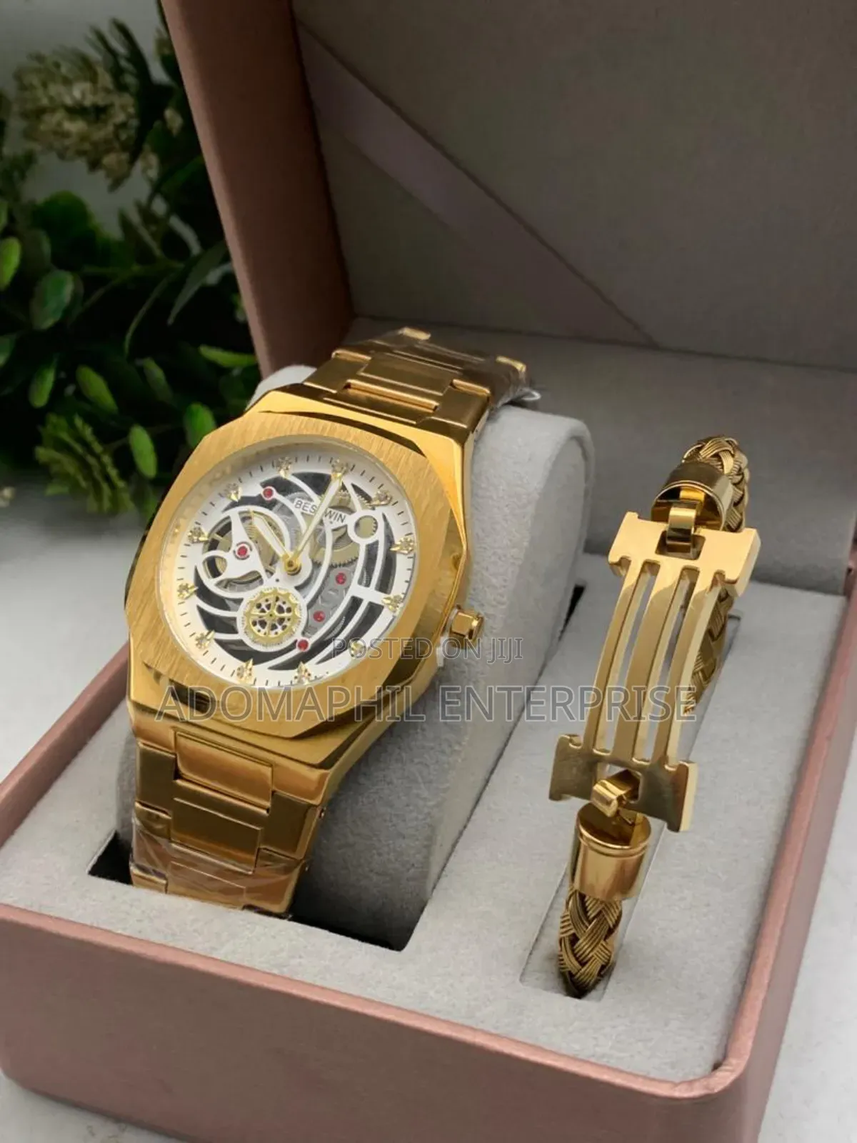 Bestwin Chain Watch and Bracelet