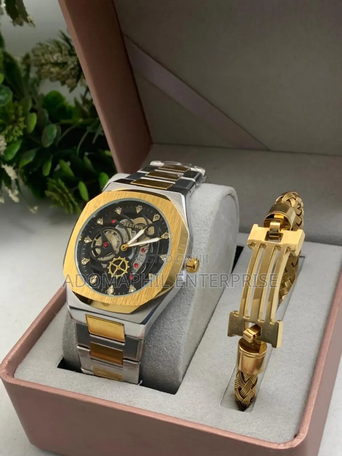 Bestwin Chain Watch and Bracelet