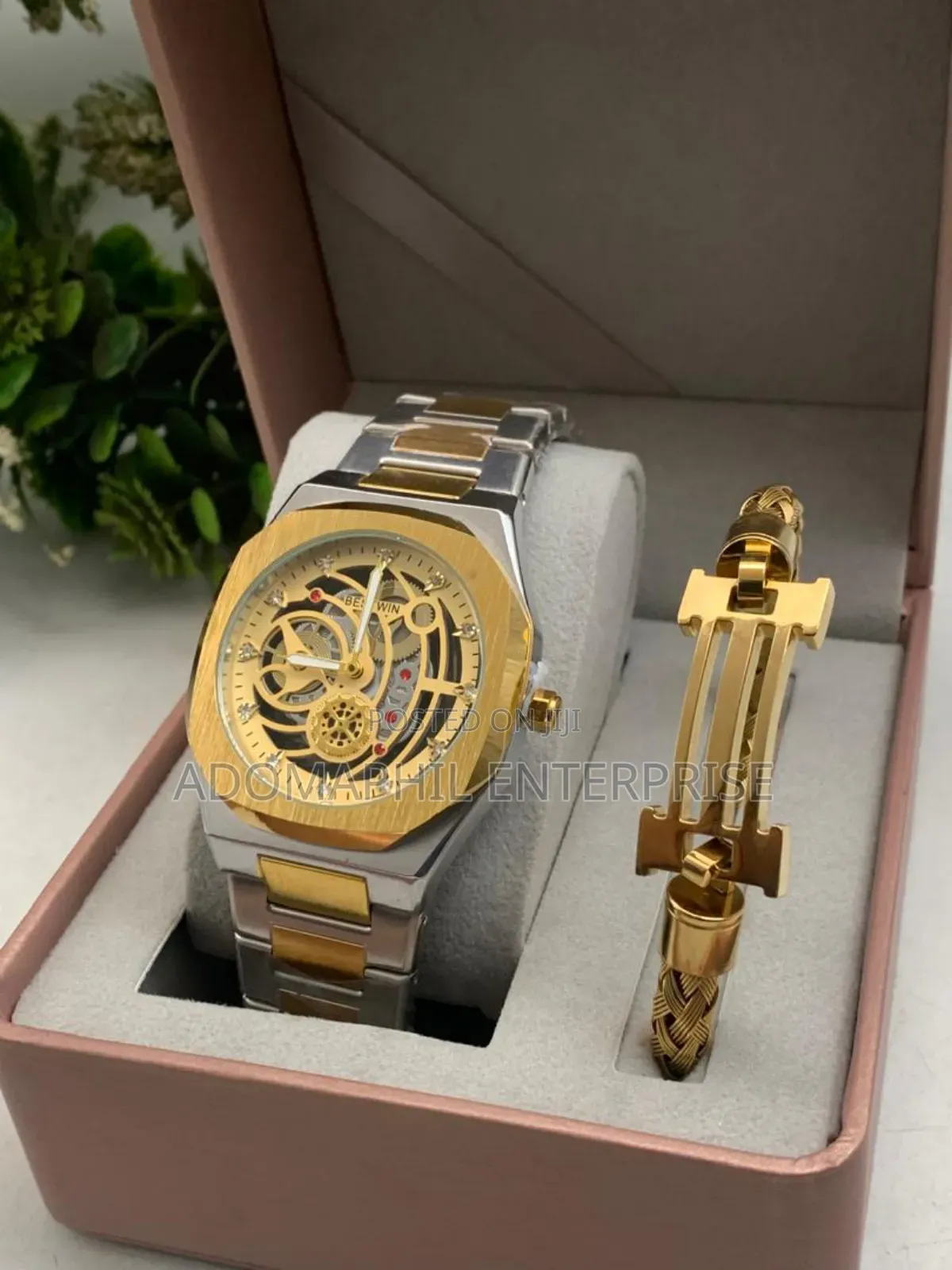 Bestwin Chain Watch and Bracelet