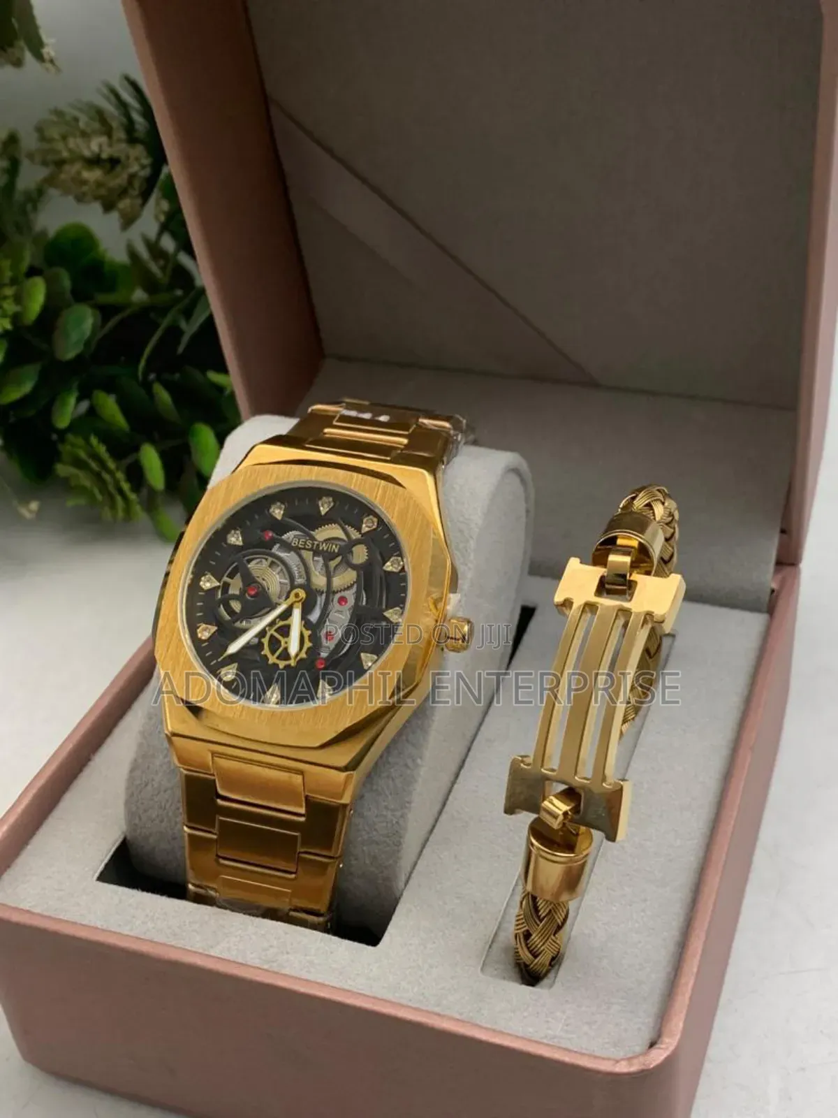 Bestwin Chain Watch and Bracelet