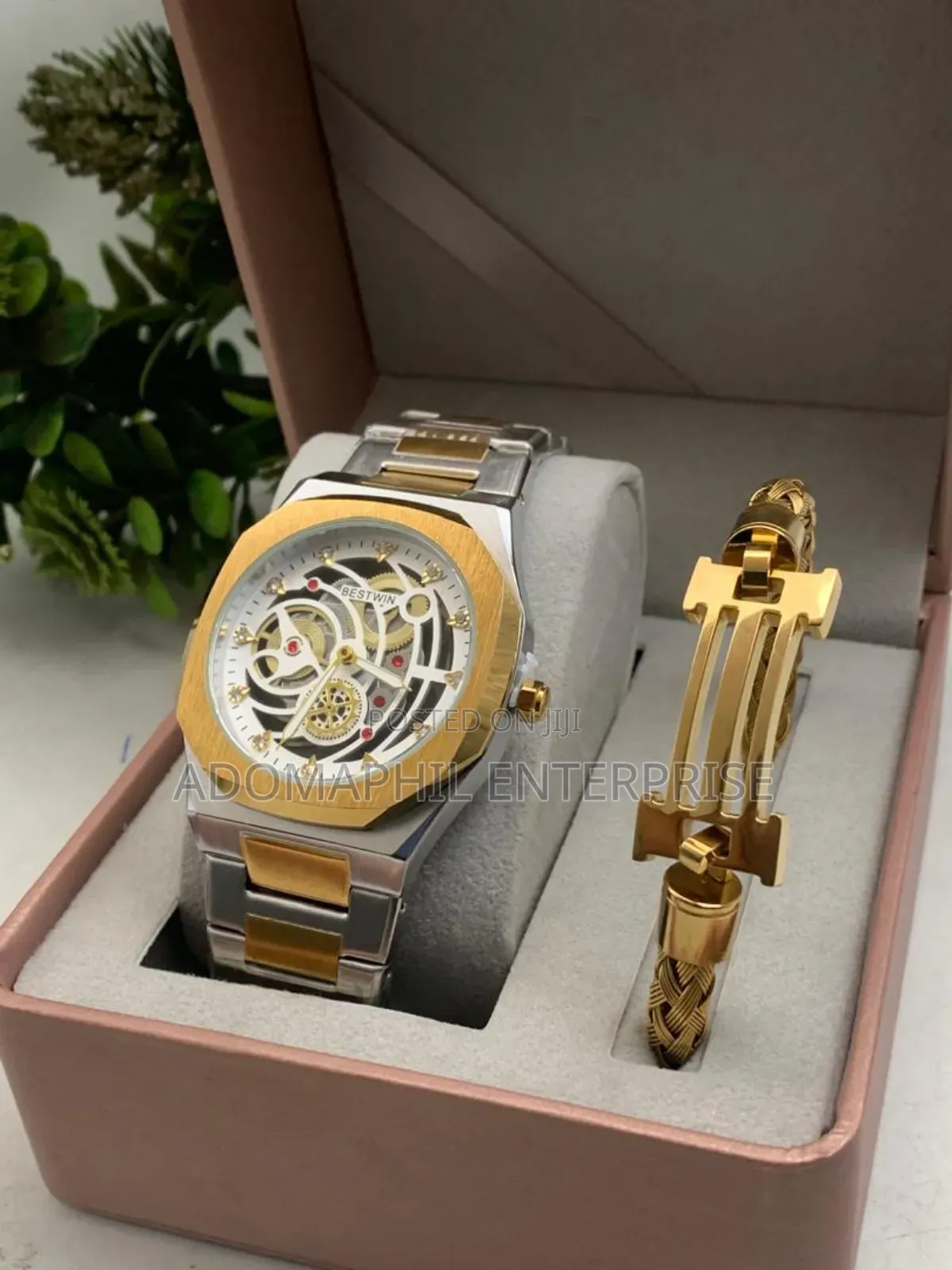 Bestwin Chain Watch and Bracelet