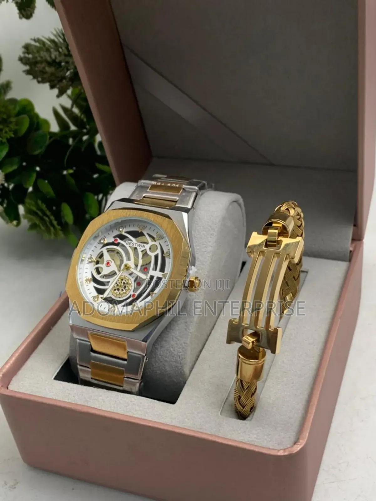 Bestwin Chain Watch and Bracelet