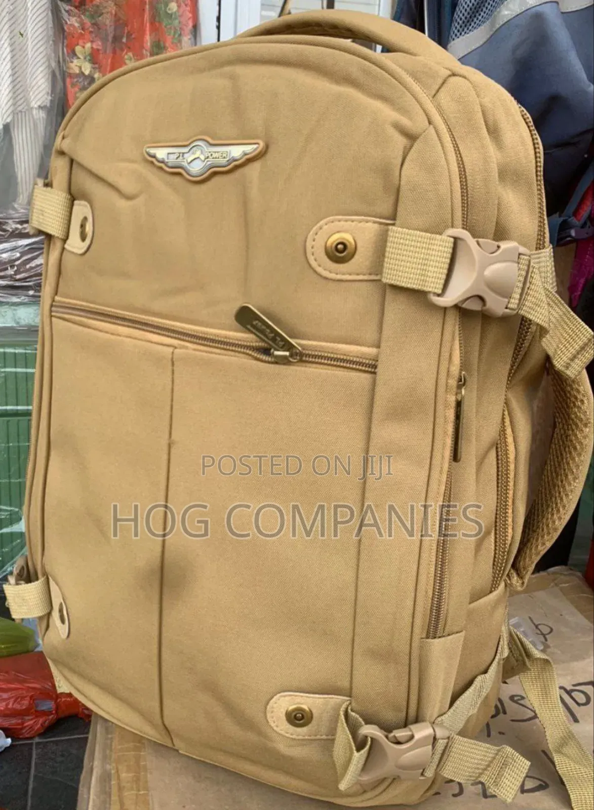 Men's Canva 17 Inch Computer Backpack