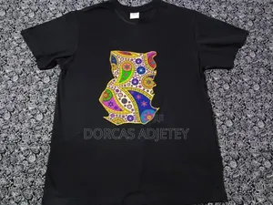 Tshirts Design With African Print Fabric.