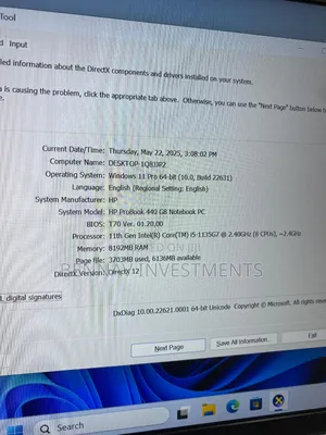 Laptop HP ProBook 440 G8 8GB Intel Core i5 SSD 256GB