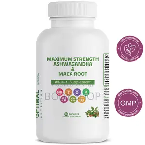 Photo - Maximum Strength Ashwagandha [ 3000mg ] + Maca Root [1000mg]