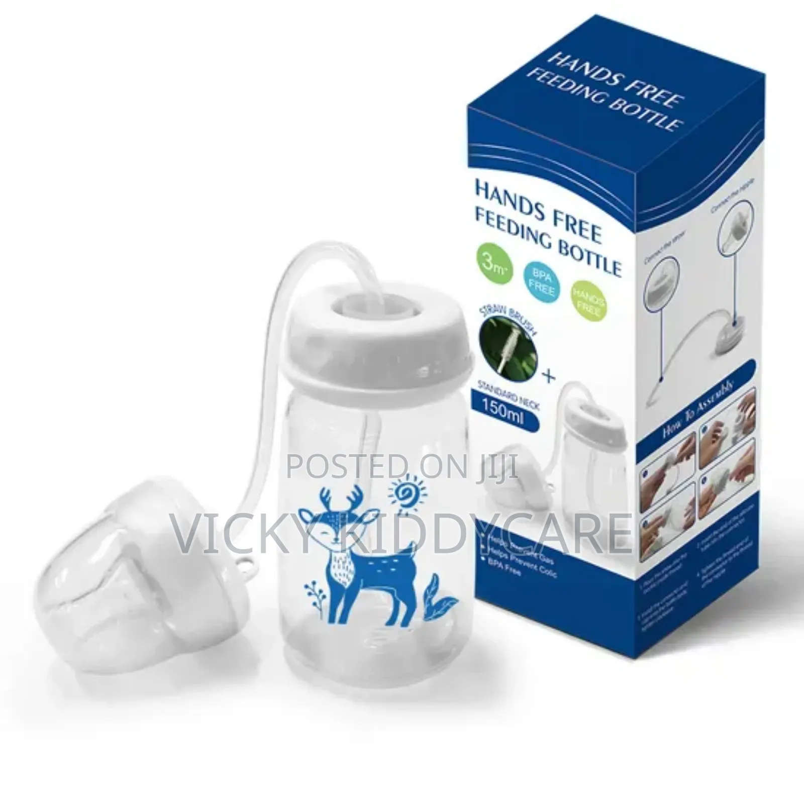 Hand Free Feeding Bottle