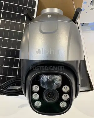 Solar 4g Sim Camera PTZ Single Lens 4mp 2way Talk