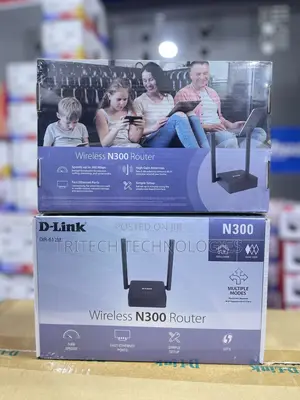 D-Link Wireless N300 Router Dir-612 No Sim Card