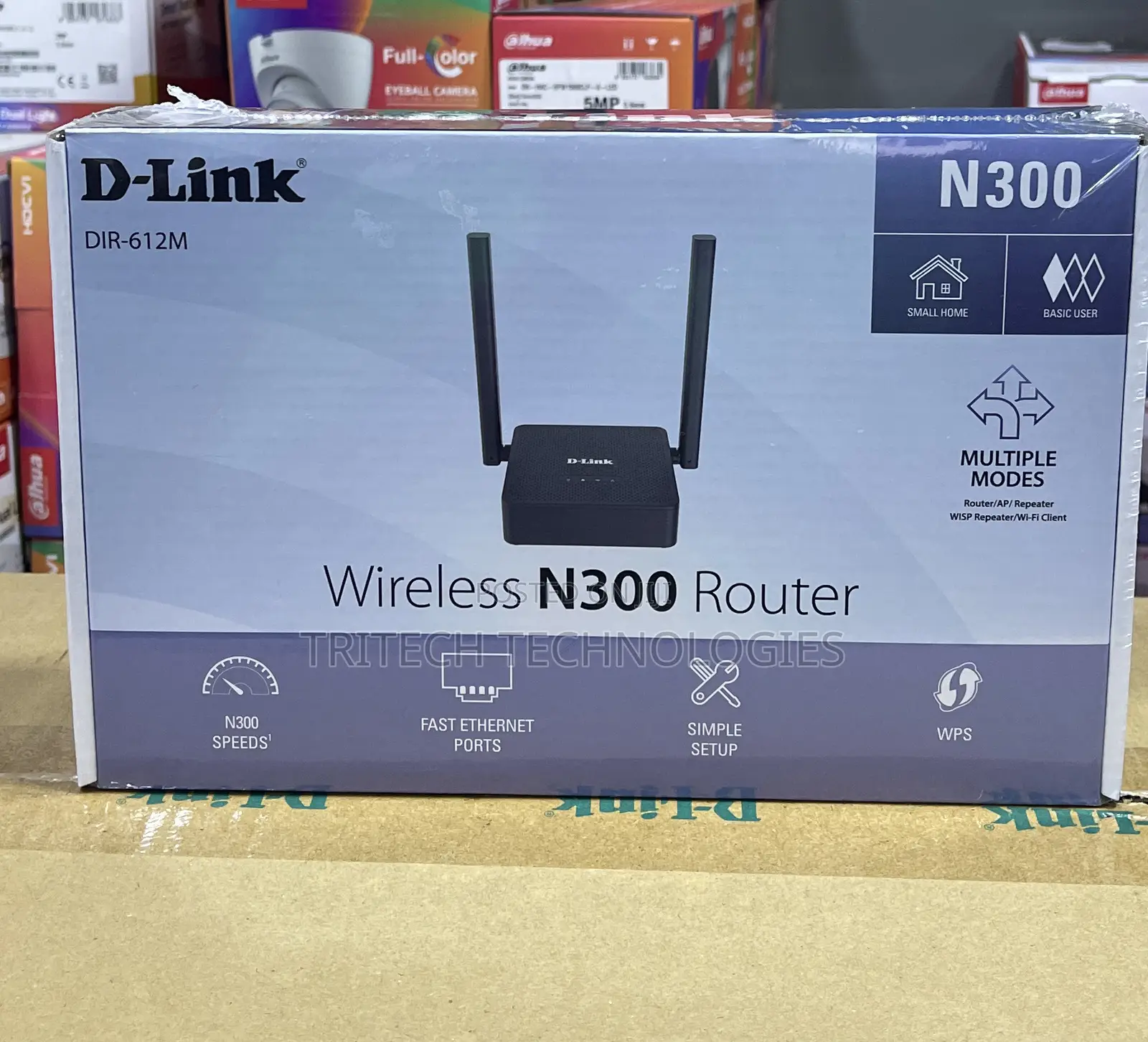D-Link Wireless N300 Router Dir-612 No Sim Card