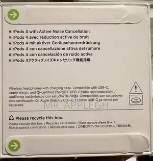 Airpods 4 With Active Noise Cancellation
