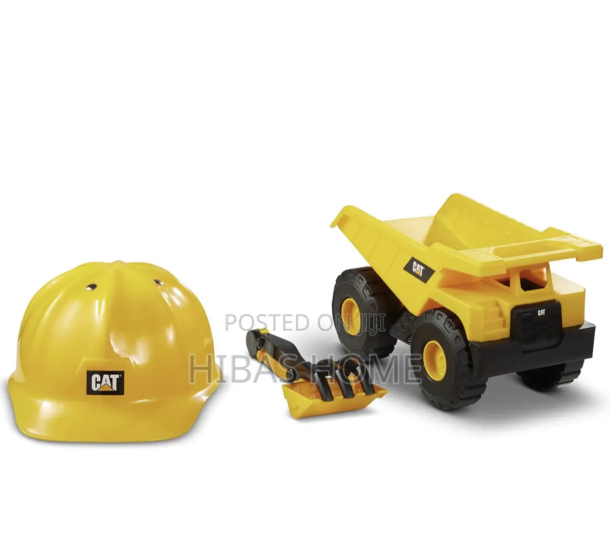 Cat Construction Toys, Dump Truck Set, Hard Hat Sand Tools