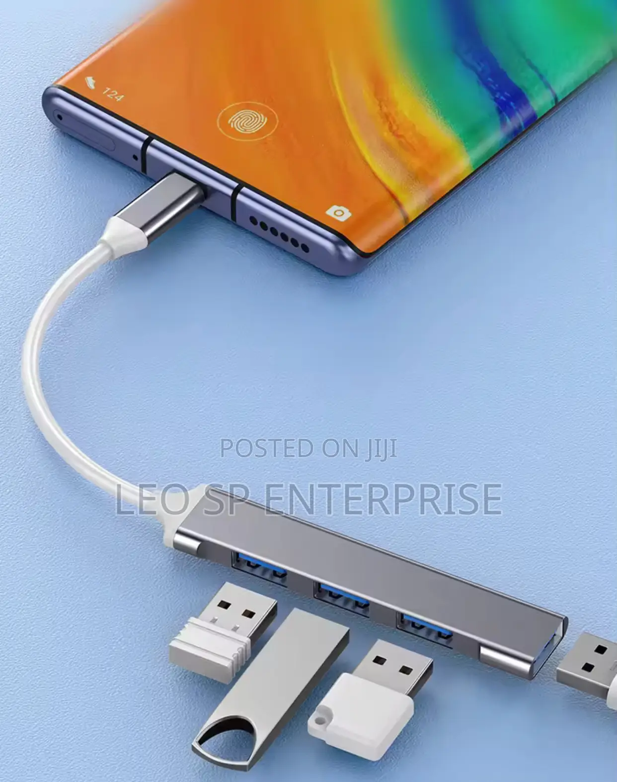 4 Port Usb Type C Otg Connector
