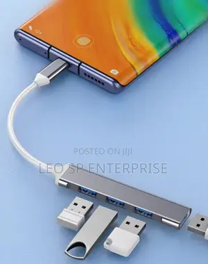 4 Port Usb Type C Otg Connector