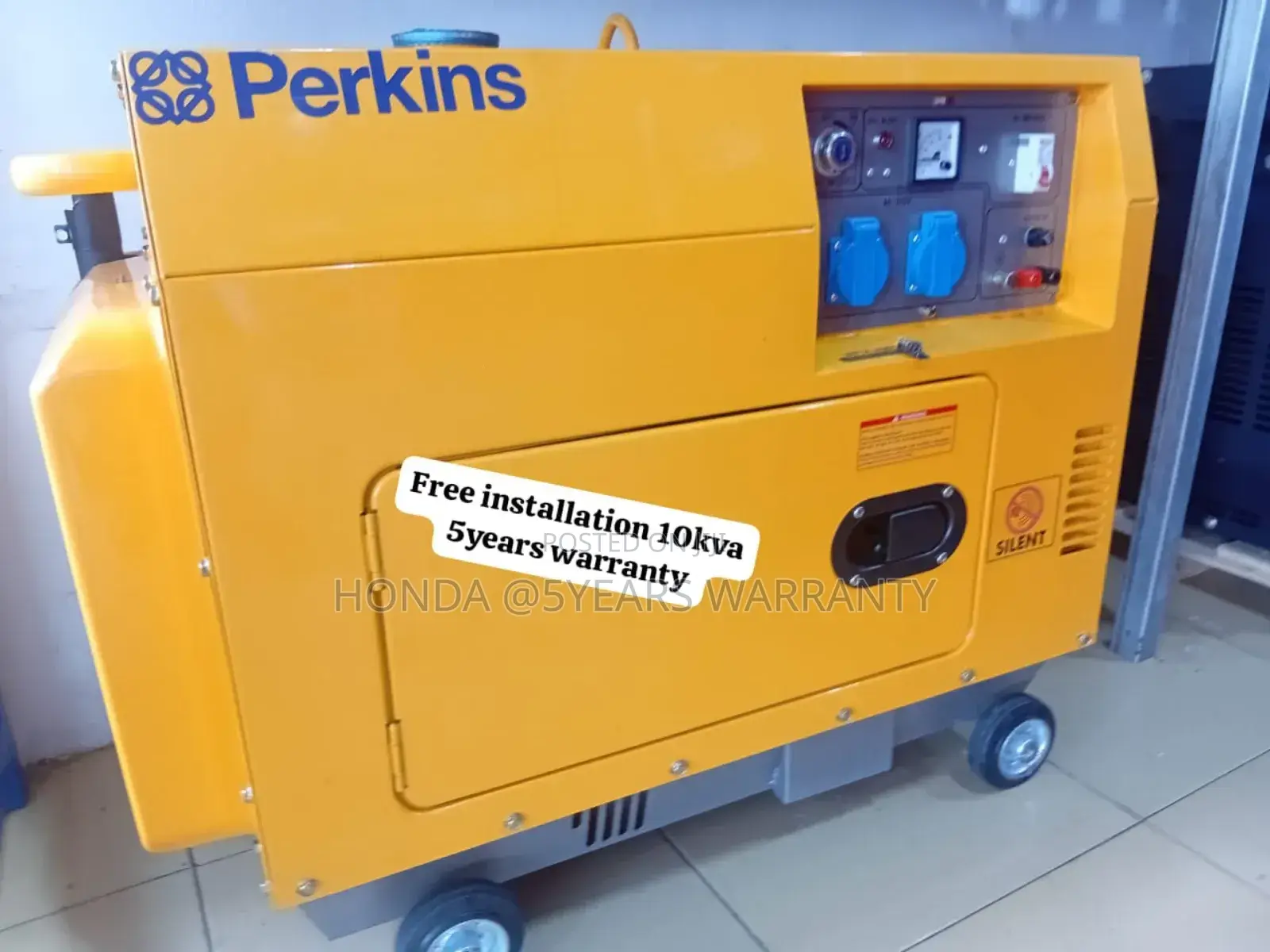 Celesti Gen Perkins 10kva 13000watts Diesel Generator
