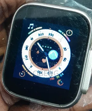 T55 Ultra Max 2 in 1 Smart Watch With Earphone - Black