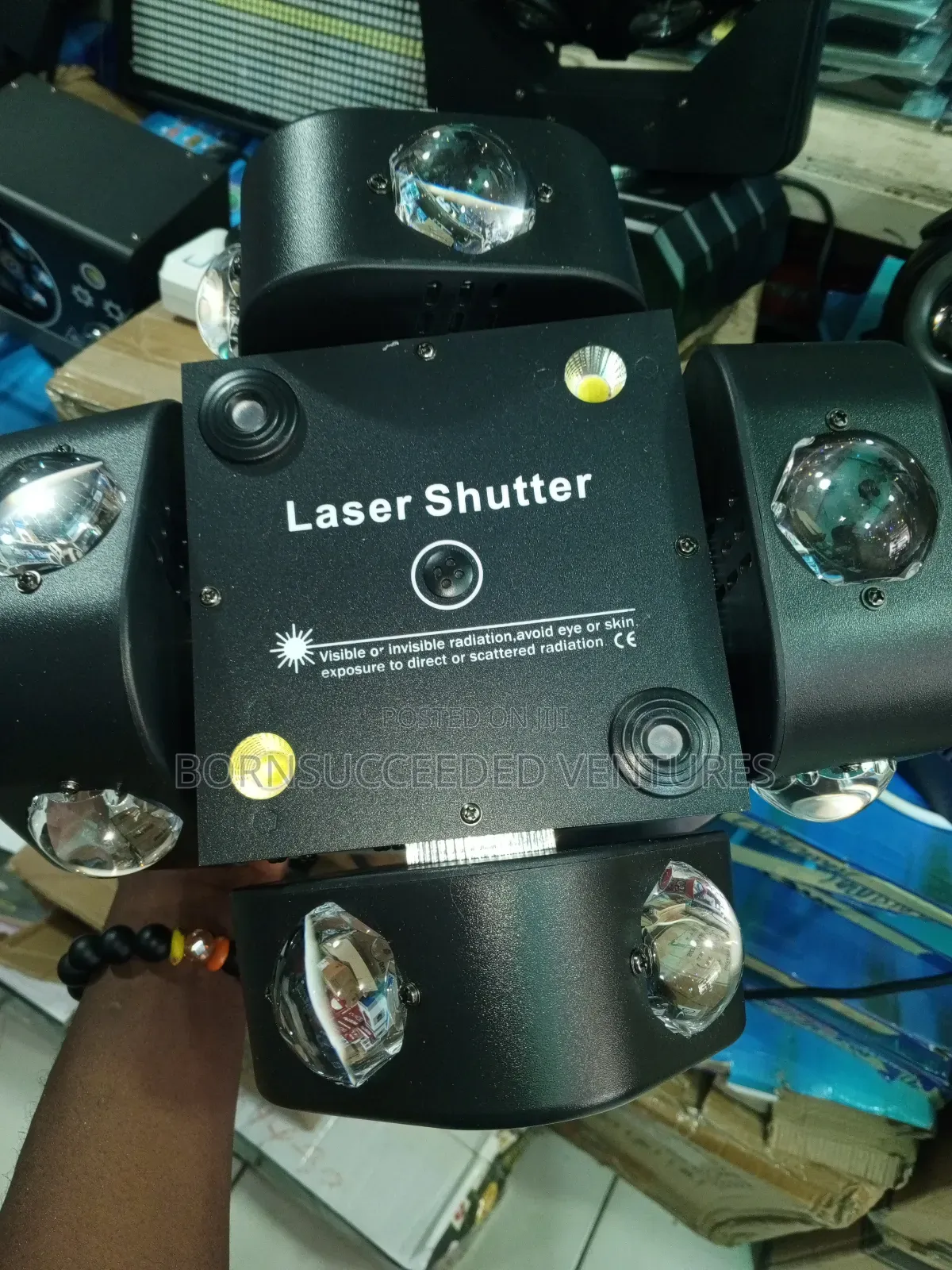230 Watts 4 Moving Head King Led Laser Shutter Light