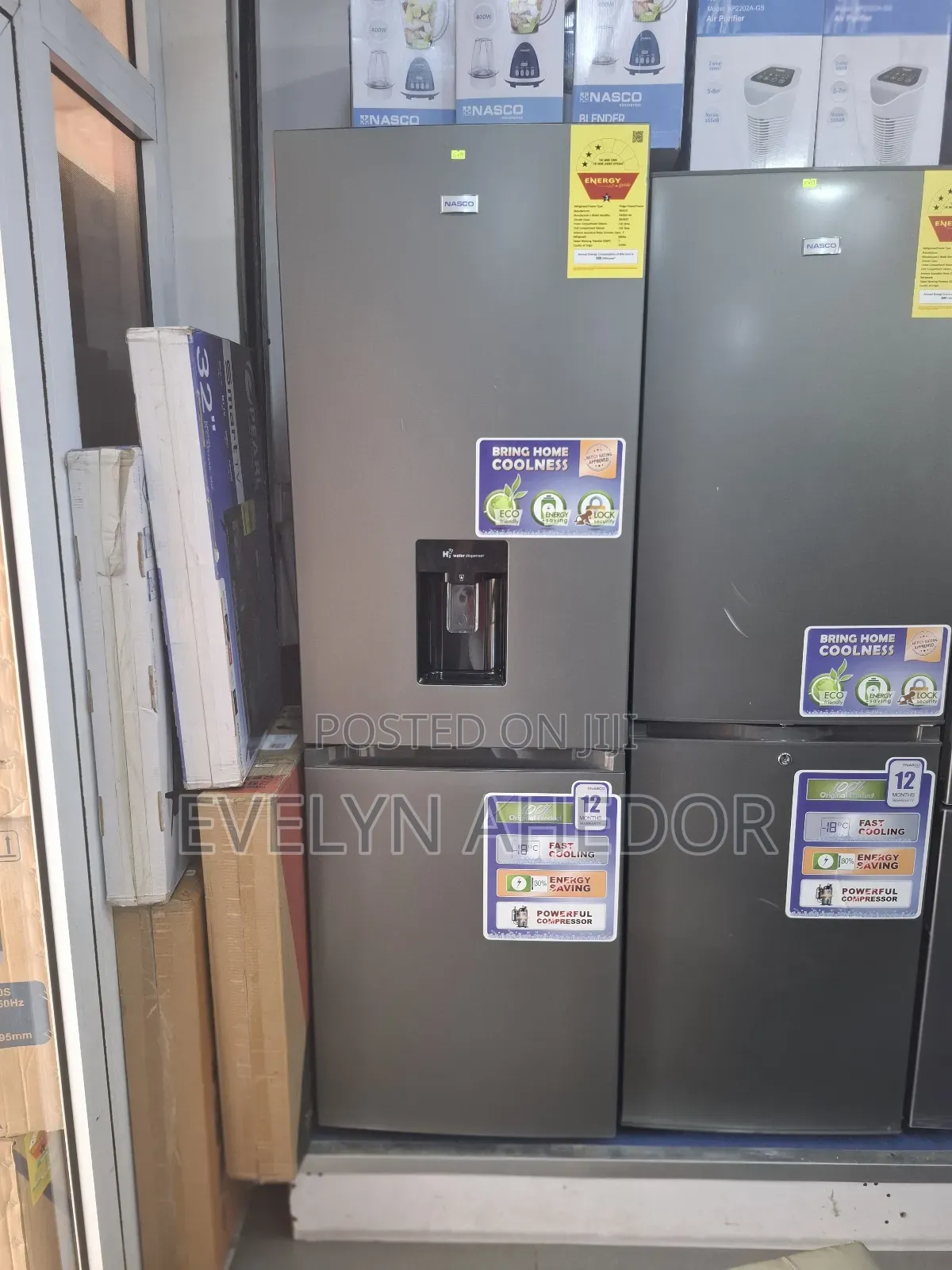 Powerful Compressor Nasco Water Dispenser 296 Litres for Sal