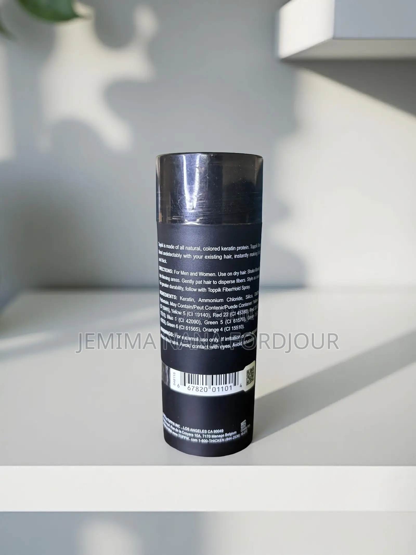 Toppik Hair Fiber 27.5g Black