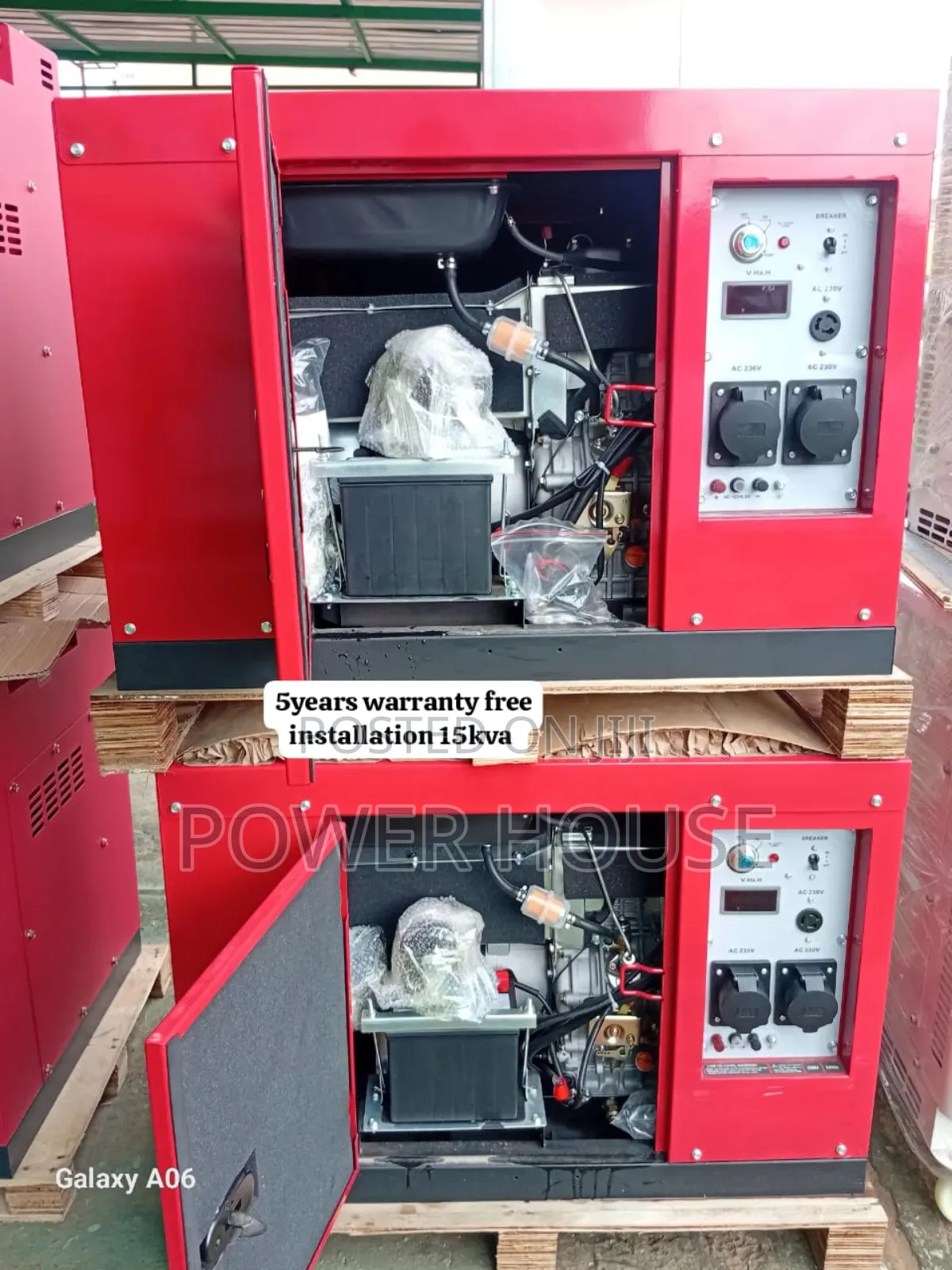Solara Amp Honda Generator 15kva 16500watts 15kva 16500watt