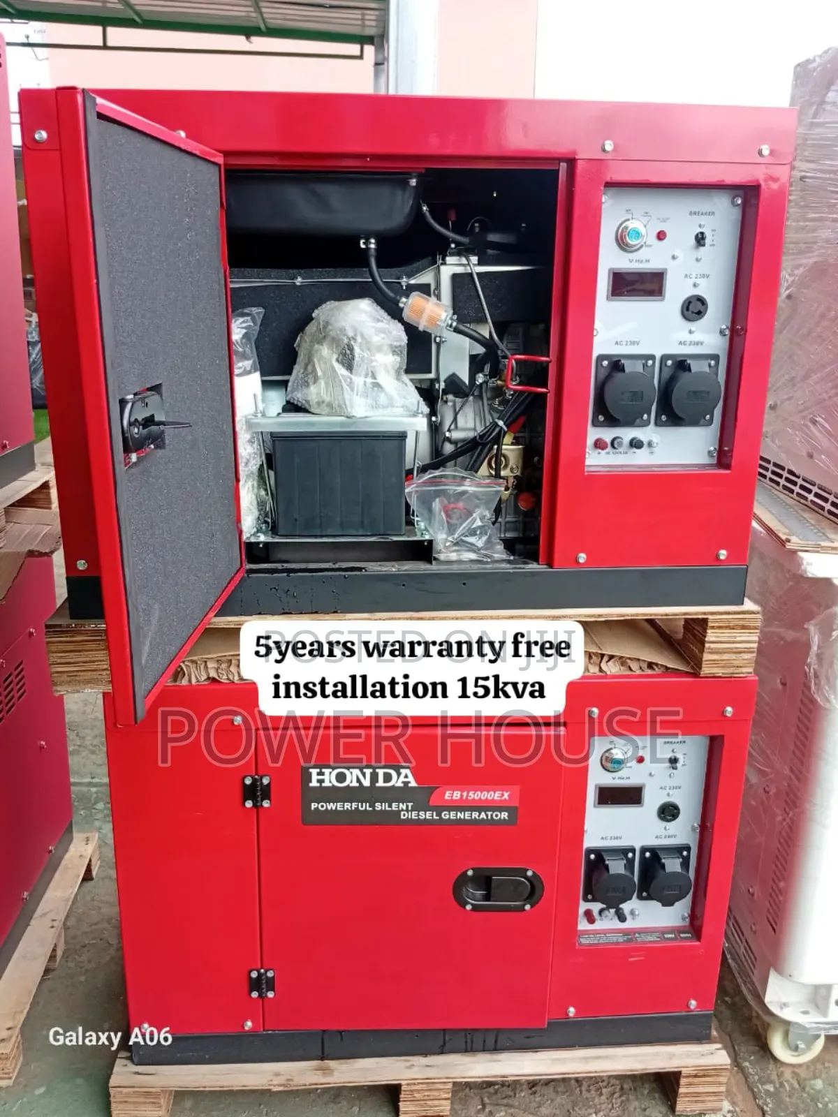 Solara Circuit Honda Diesel Engine 15kva 16500watts 15kva