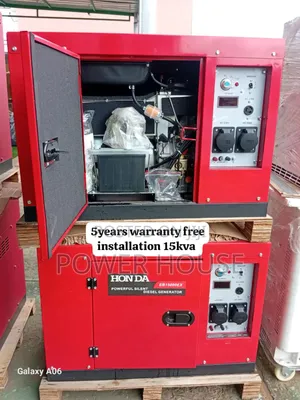 Solara Circuit Honda Diesel Engine 15kva 16500watts 15kva