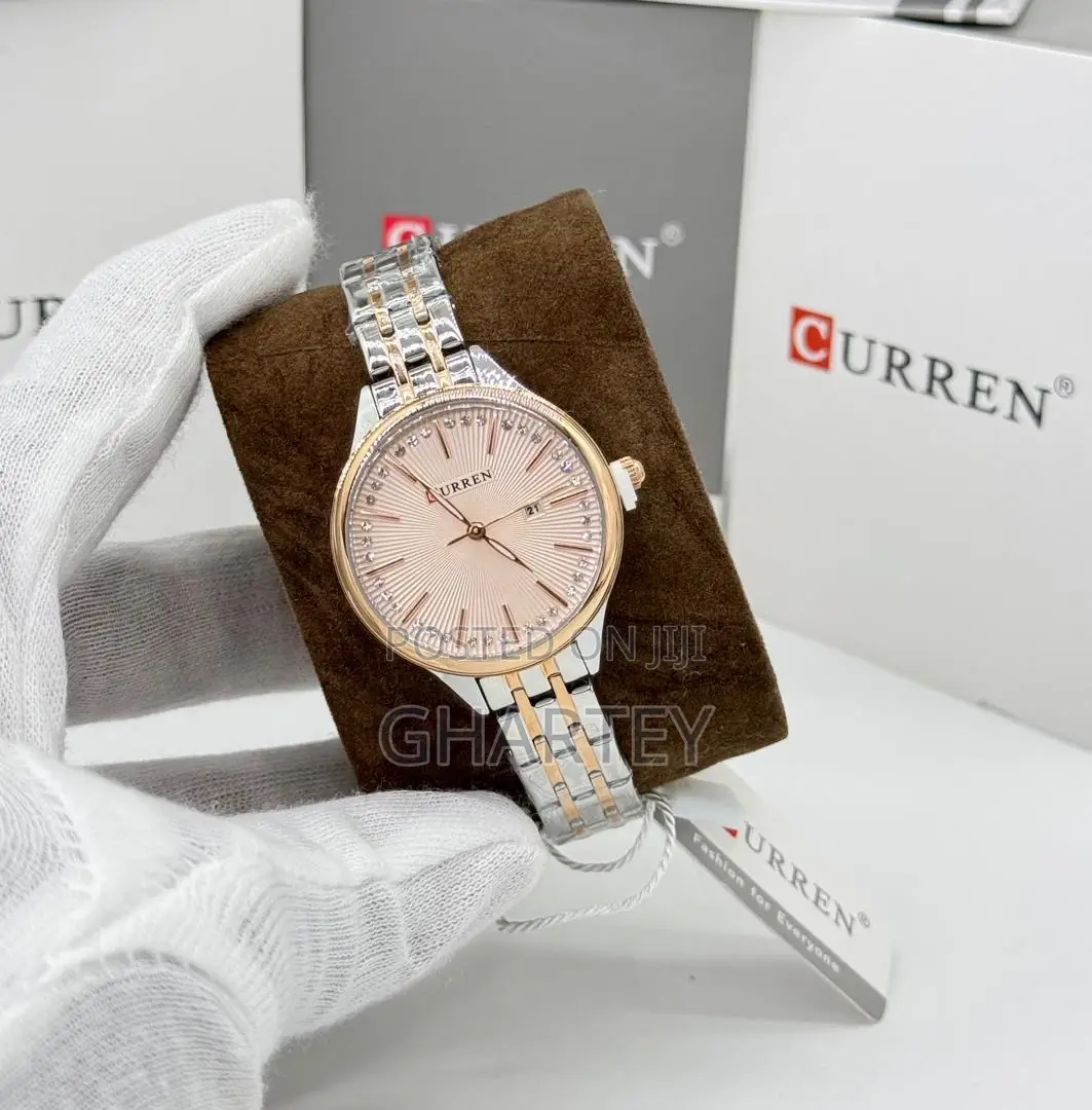 Curren Analog Chain Watch || for Woman