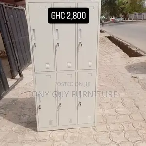 6 Door Cabinet With Lock