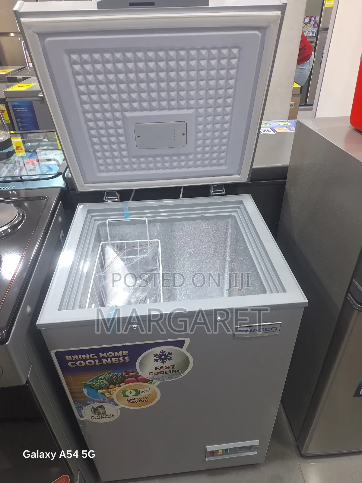 Lock Security Nasco 100 Litters Chest Freezer