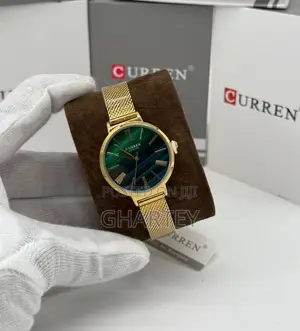 Photo - Curren Stainless Steel Mesh Strap Analog Watch || for Women