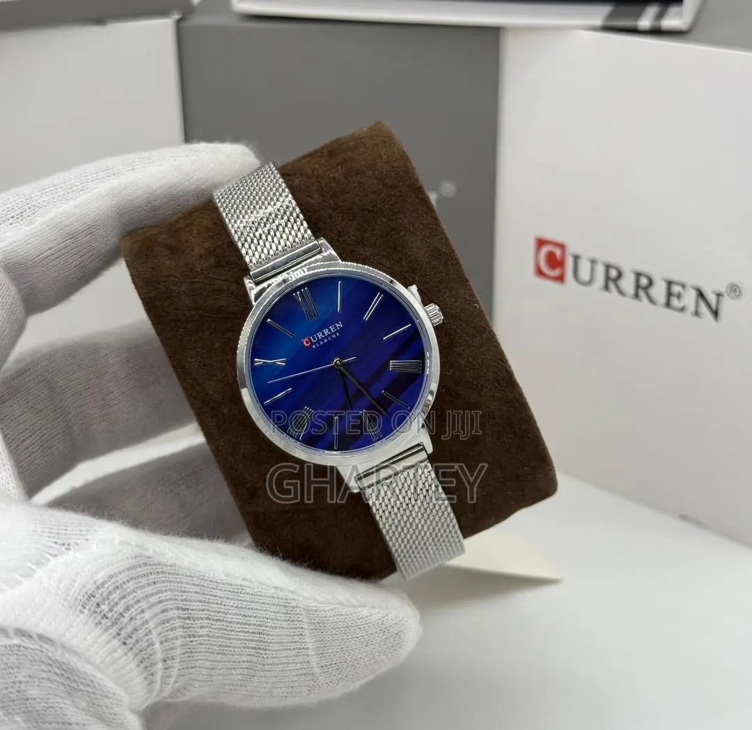 Curren Stainless Steel Mesh Strap Analog Watch || for Women