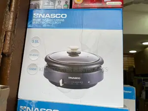 Nasco Electric Hot Pot, 3.5 L, 1200w Nas-Sc1200ab