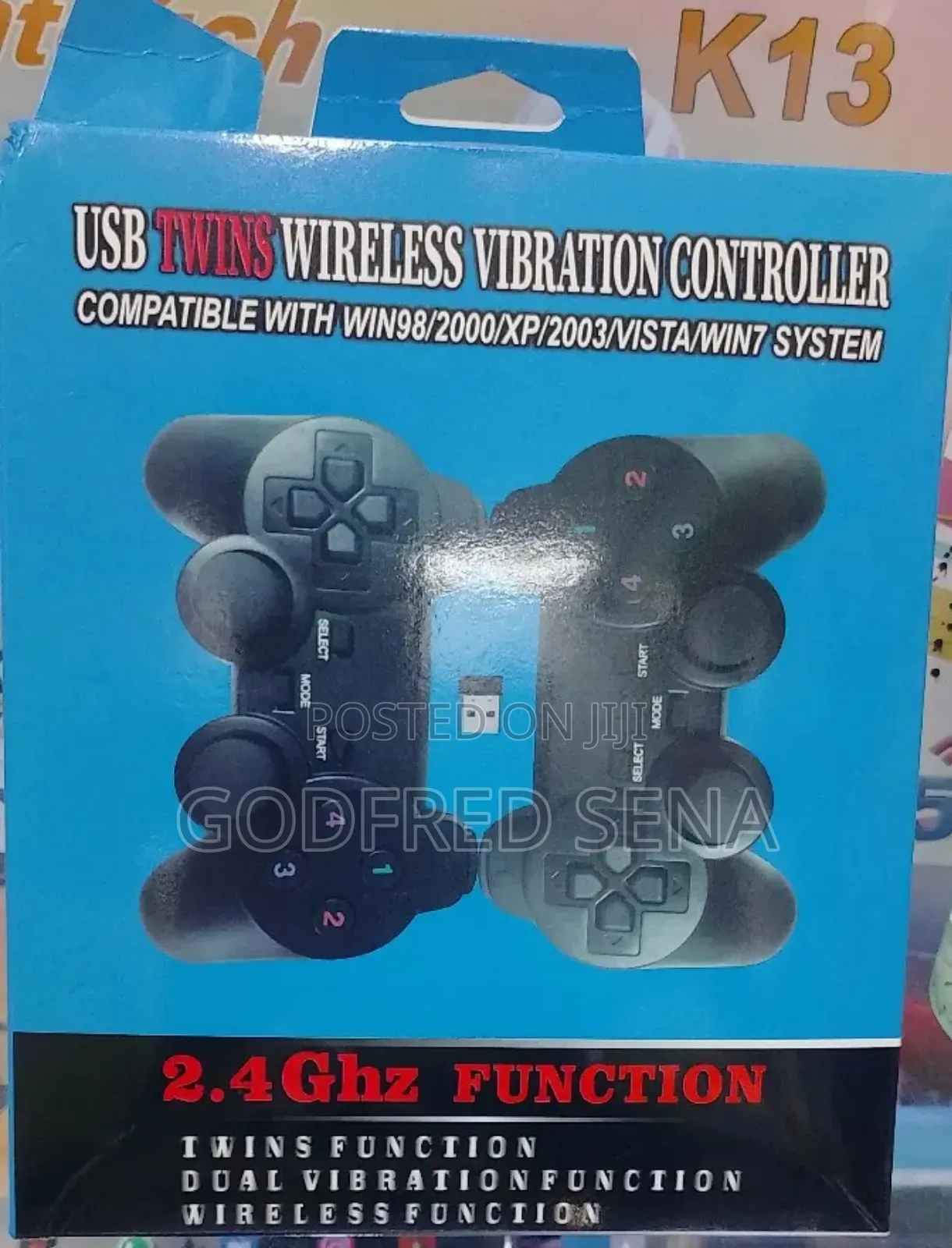 Usb Twins Wireless Game Pad