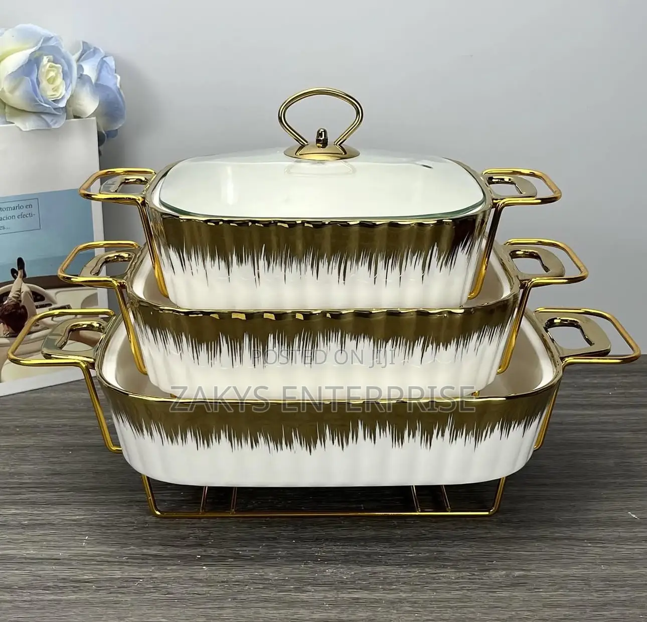 Ceramic Serving Dishes 3pcs