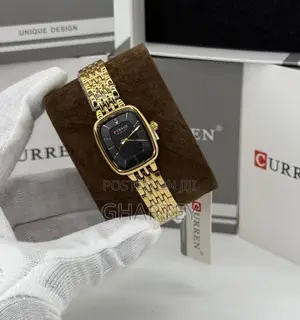 Curren Luxury Square Face Bracelet Watch || for Women