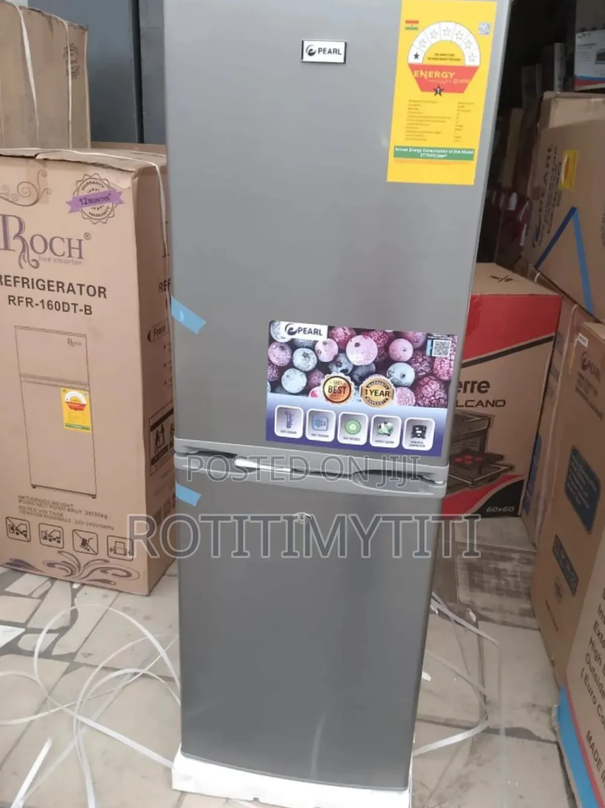 Pearl 142l Refrigerator Has Fruits and Vegetables Crisper