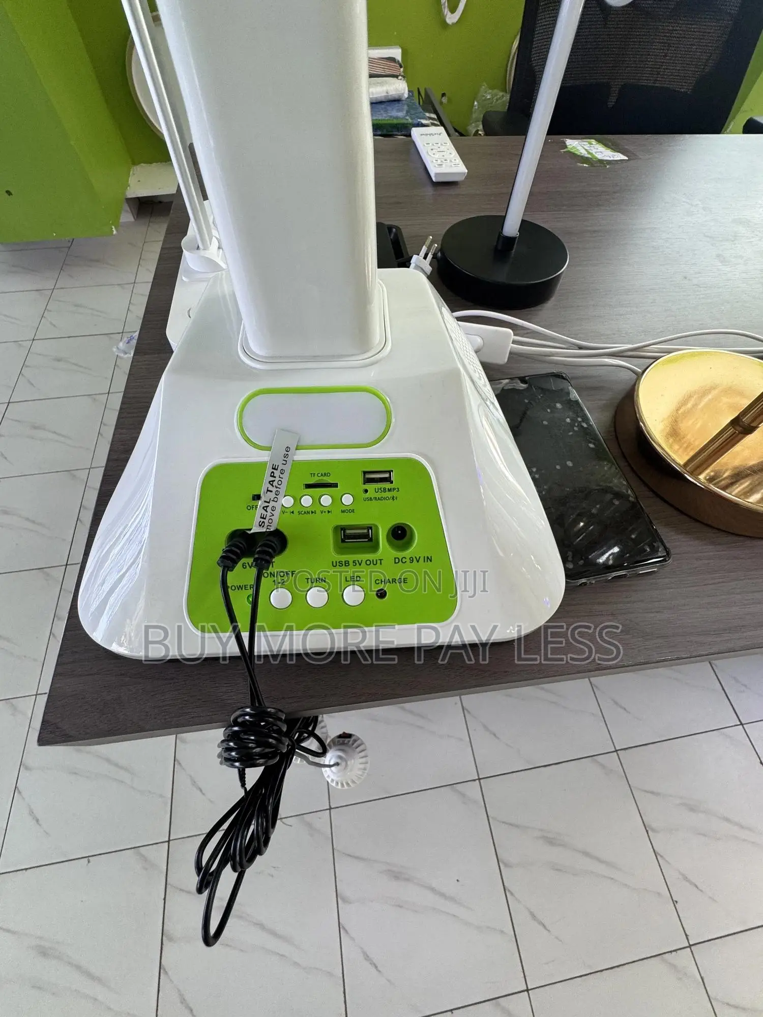 Solar Table Fan(Rechargeable)