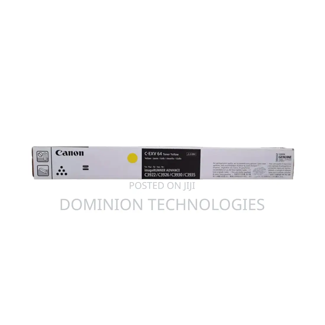 Canon C-Exv64 Original Toner Cartridge - Yellow