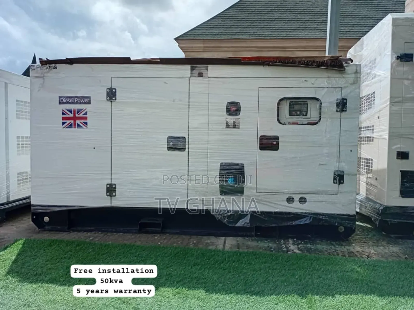 Serenesphere 50kva Silent Perkins 50kva Diesel