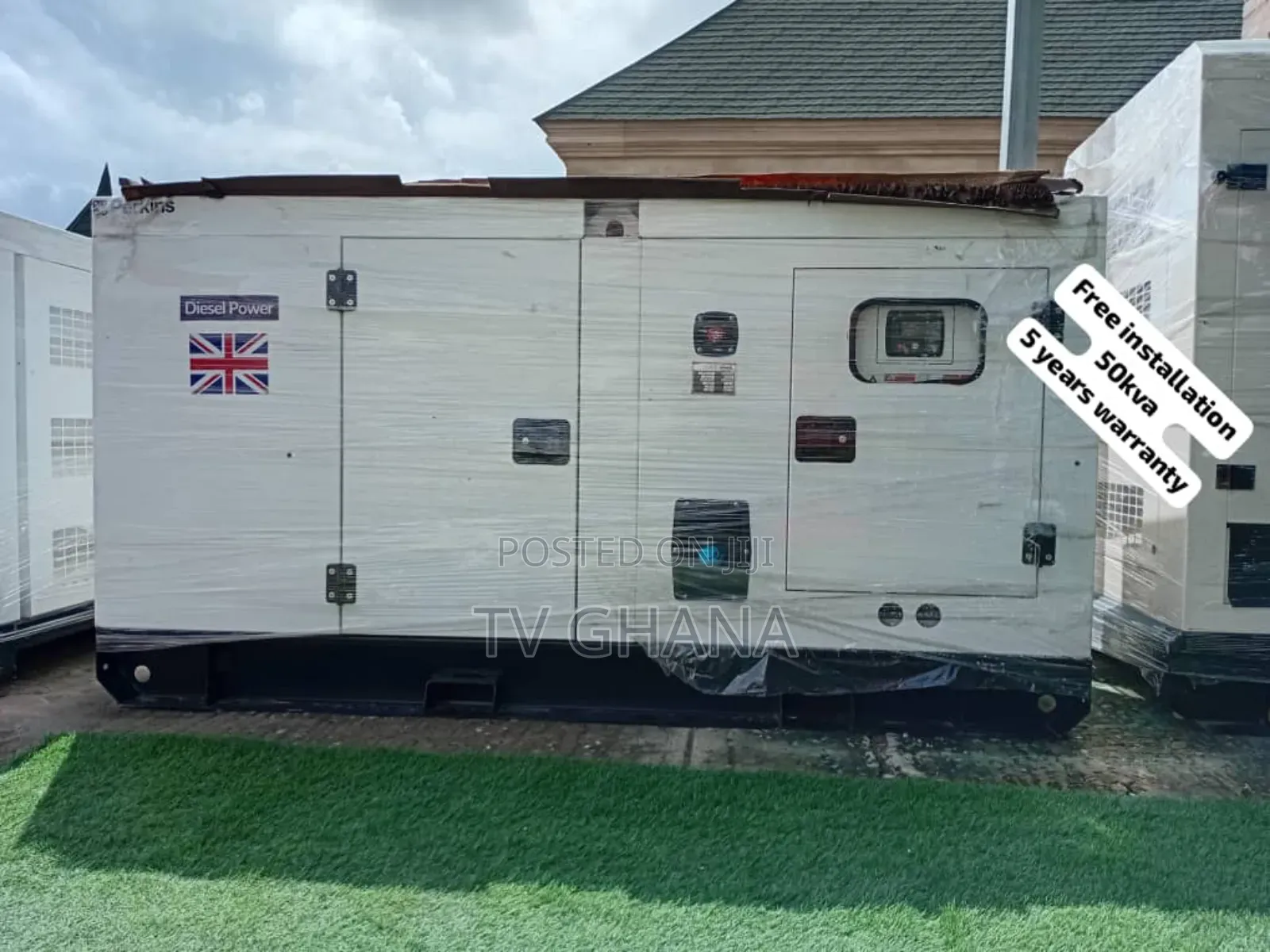 Stratusline 50kva Silent Perkins 50kva Diesel