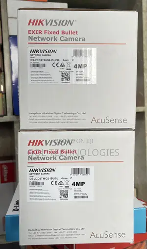 Hikvision Acusense Ip Camera 4mp Strob Light and Au