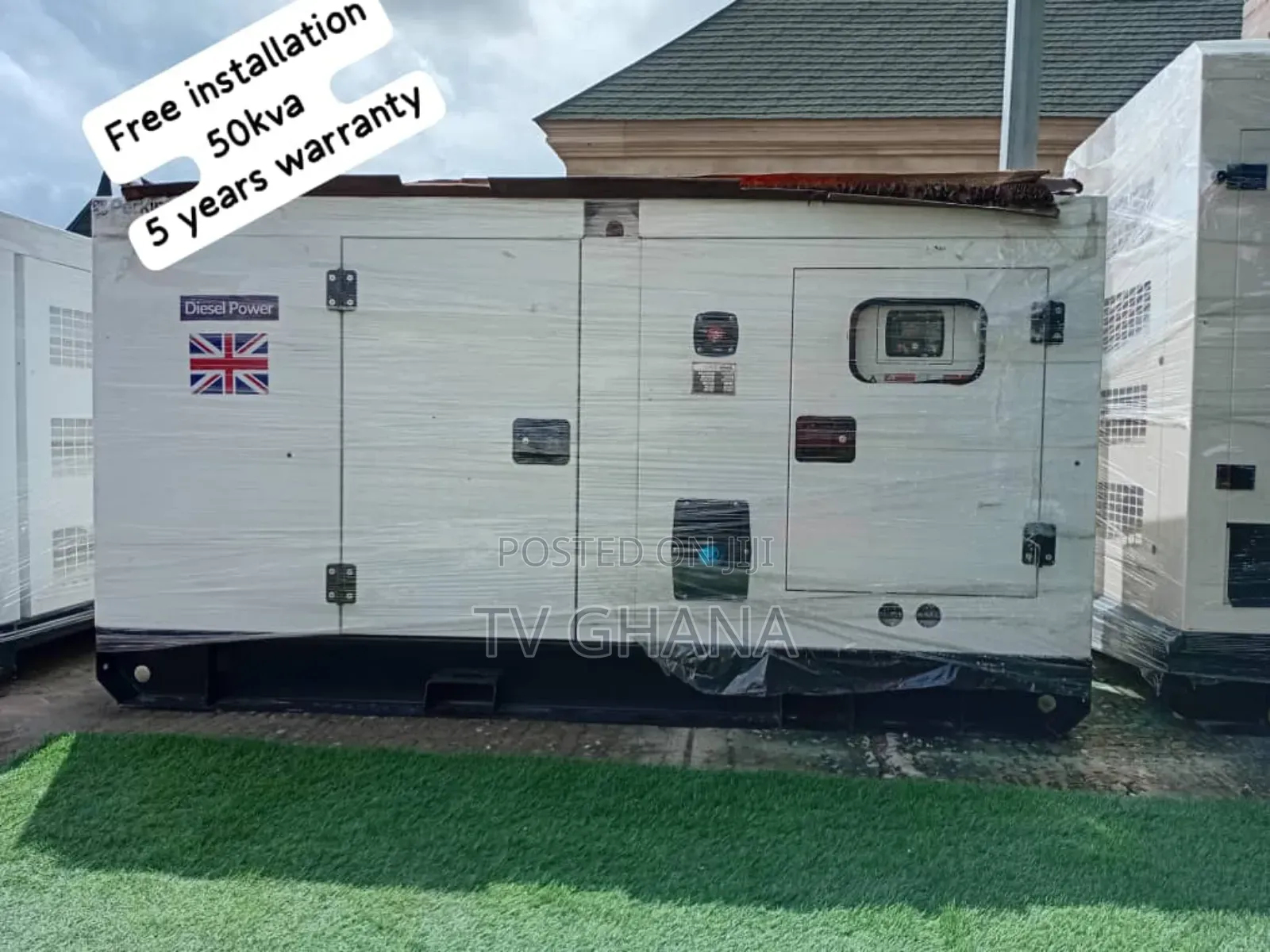 Hyperionedge 50kva Silent Perkins 50kva Diesel