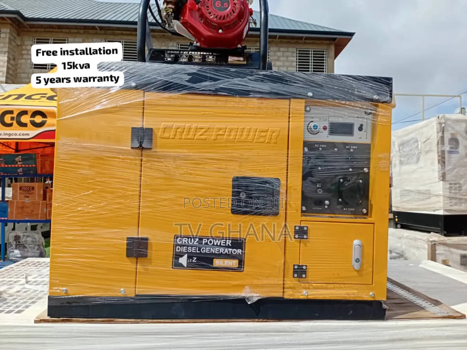 Eternavoltx 15kva Silent Cruz Power 15kva Diesel